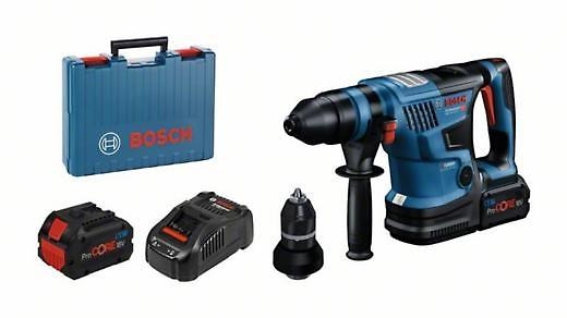 Bosch Professional 0611914003 GBH 18V-34 CF Professional Accu Drill Hammer SDS-Plus 5.8J 18V 5.5Ah ProCore