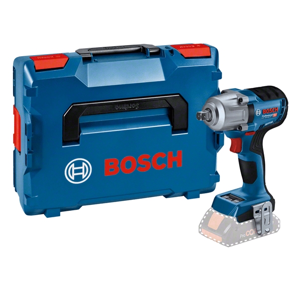Bosch Professional 06019K4101 GDS 18V-450 PC Professional Impact Wrench 1/2" 18V excl. batteries""s and charger in L-Boxx