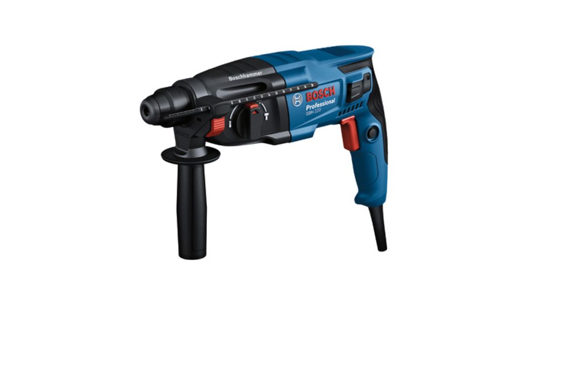 Bosch Professional 06112A6001 GBH 2-21 Professional Door hammer 2J 720w in case + quick-release chuck with SDS plus adapter
