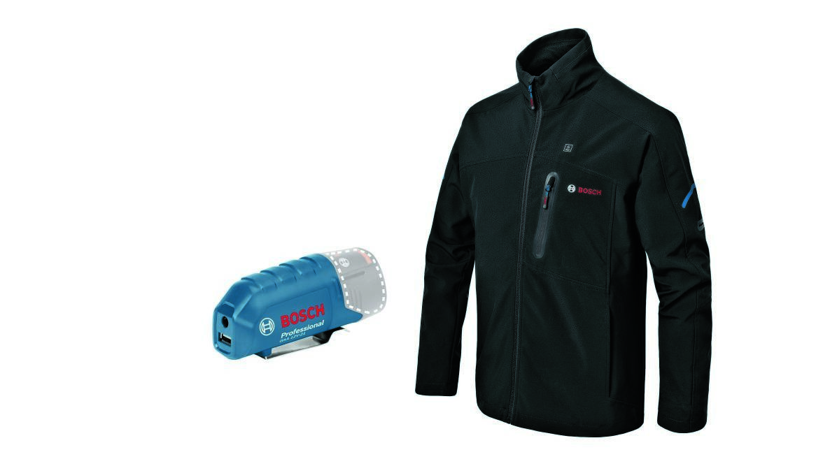 Bosch Professional 06188000DY GHJ 12+18V XA M Battery heated jacket excl. batteries and charger