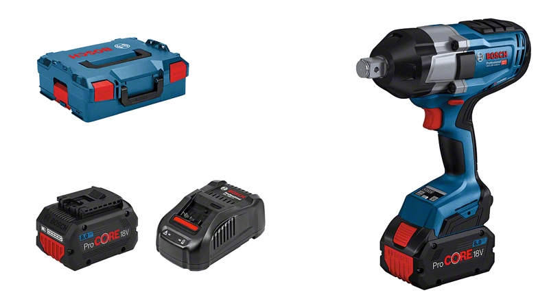 Bosch Professional 06019J8503 GDS 18V-1050 H Professional Impact Wrench 3/4" 18V 5.5Ah ProCore in L-Boxx