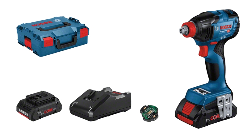 Bosch Professional 06019J0203 GDX 18V-210 C cordless impact wrench 18V 4.0Ah Li-Ion in L-Boxx