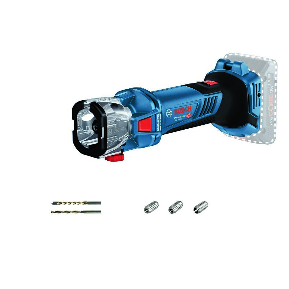 Bosch Professional 06019K8000 GCU 18V-30 cordless drywall router 18V excl. batteries and charger
