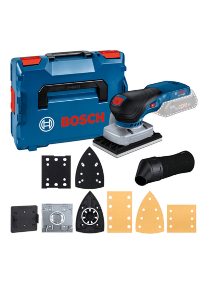 Bosch Professional 06019L0101 GSS 18V-13 multi sander 3 in 1 18V excl. batteries and charger in L-Boxx