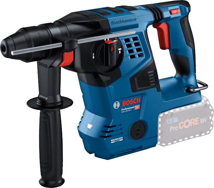 Bosch Professional 0611920001 GBH 18V-28 C Combi hammer 18V excl. batteries and charger in L-Boxx