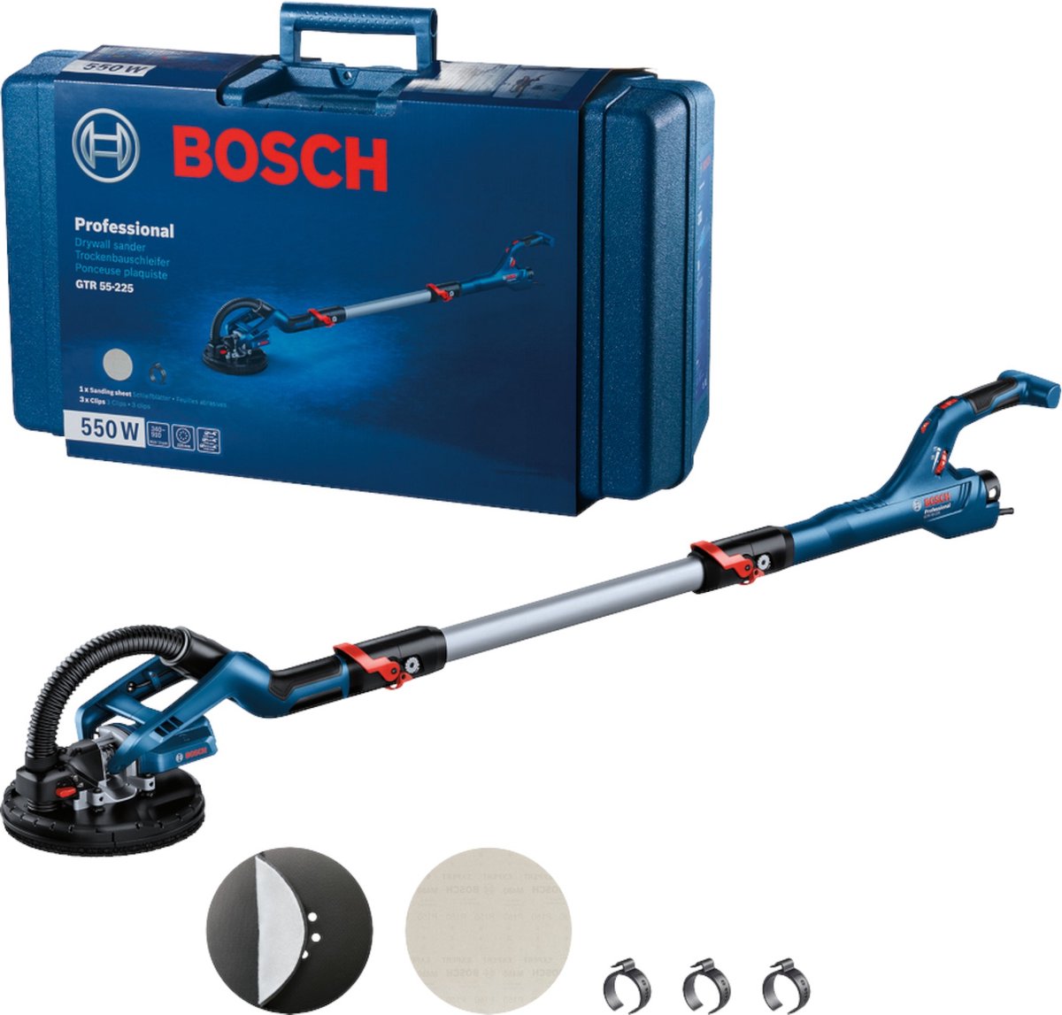 Bosch Professional 06017D4000 GTR 55-225 Professional long-neck sander 225mm