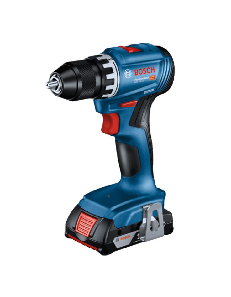 Bosch Professional 06019K3204 GSR 18V-45 Cordless screwdriver 18V 3.0Ah Li-Ion in L-Boxx