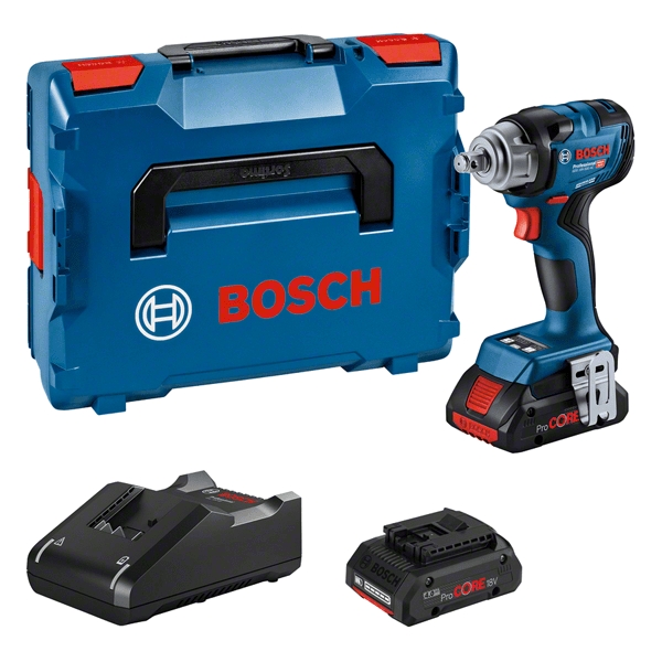 Bosch Professional 06019L5002 GDS 18V-330 HC Professional Impact wrench 18V 4.0Ah in L-Boxx