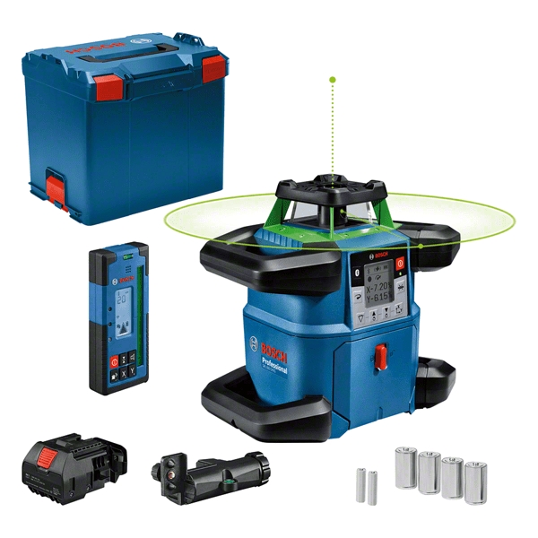 Bosch Professional 0601061V01 GRL 650 CHVG Professional Rotation Laser Green