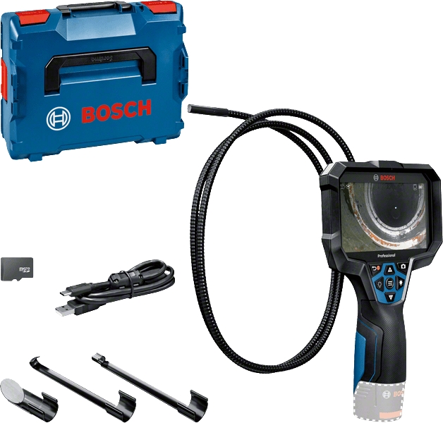 Bosch Professional 0601241402 GIC 12V-5-27 C Professional Inspection Camera 12V excl. batteries""and charger in L-Boxx