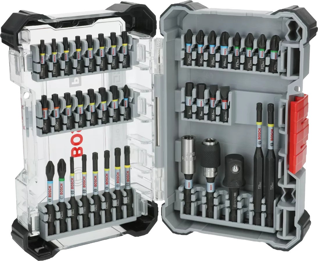 Bosch Professional Accessories 2608521U78 PRO Impact screw bit set, 41 -piece
