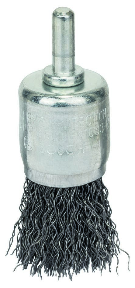 Bosch Professional Accessories 1609200269 Brush 25 mm corrugated 6 mm shaft