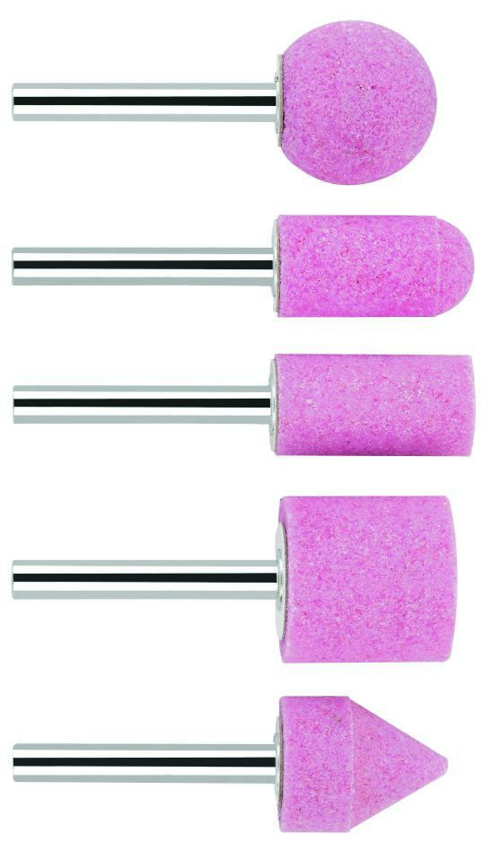 Bosch Professional Accessories 1609200286 5-piece grinding pen set Take-up shaft 6 mm, grain 60, 25, 15, 15, 25, 20 x 24, 30, 30, 25, 25 mm