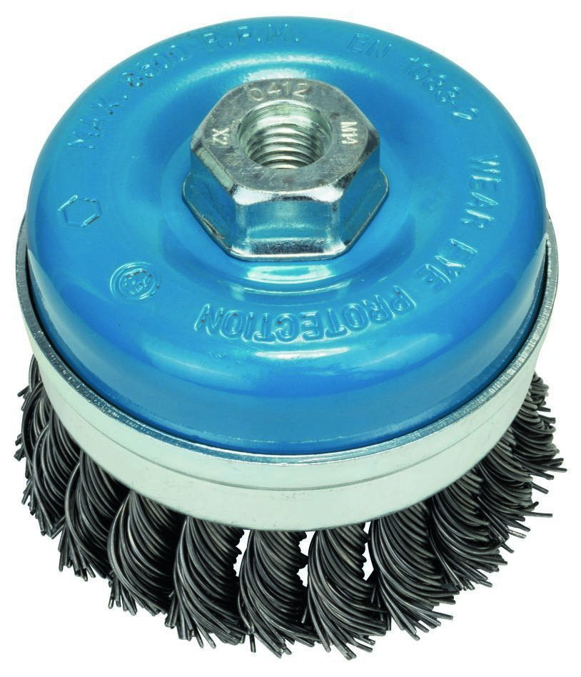 Bosch Professional Accessories 1608614000 Wire brush 90 mm braided M14