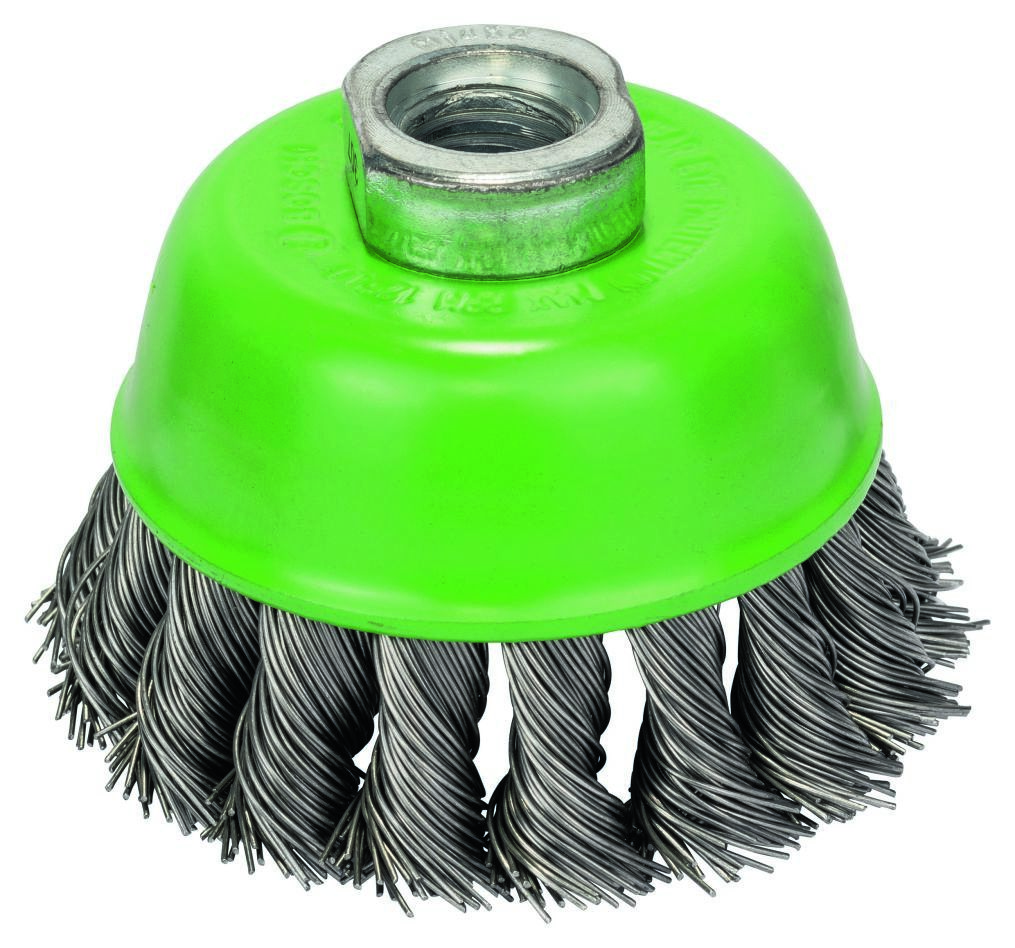 Bosch Professional Accessories 2608622060 Wire brush 75 mm INOX braided M14