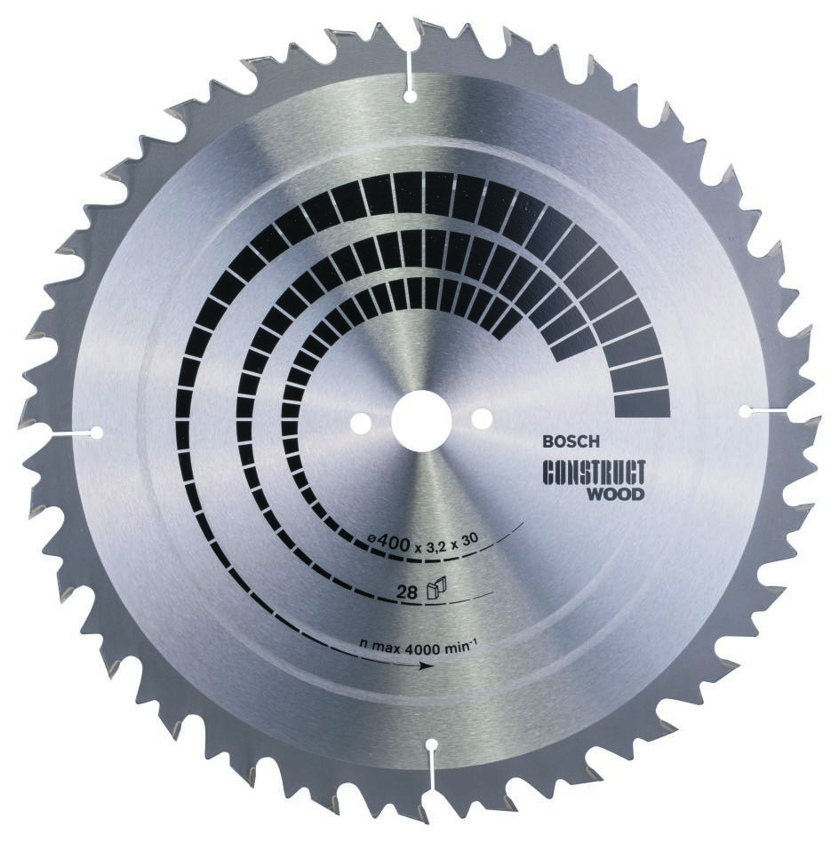 Bosch Professional Accessories 2608640703 Circular saw blade 400 x 30 x 28T Construct Wood