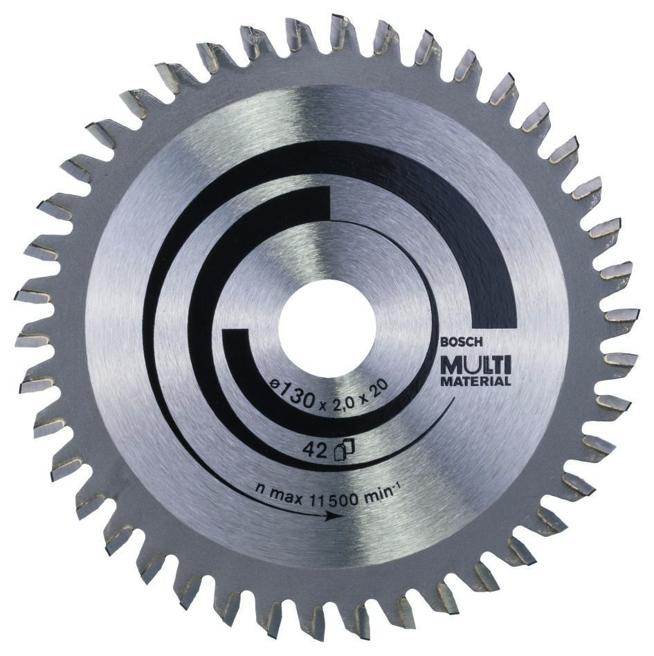 Bosch Professional Accessories 2608641195 Circular saw blade 130 x 20 x 42T Multi Material
