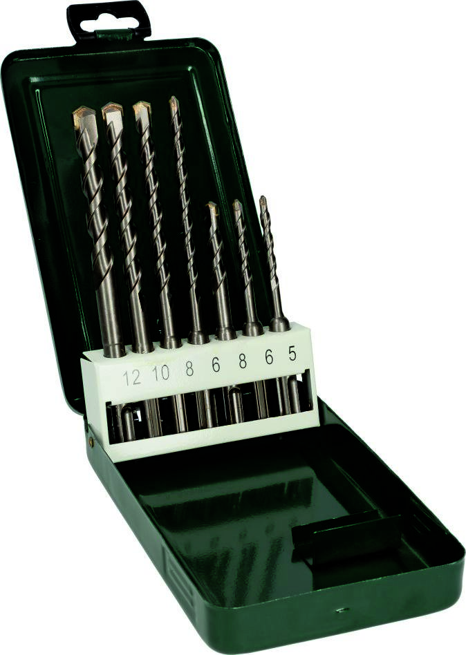 Bosch Professional Accessories 2609255543 SDS-plus Hammer Drill Set 5/5.5/6/7/8mm 7-piece
