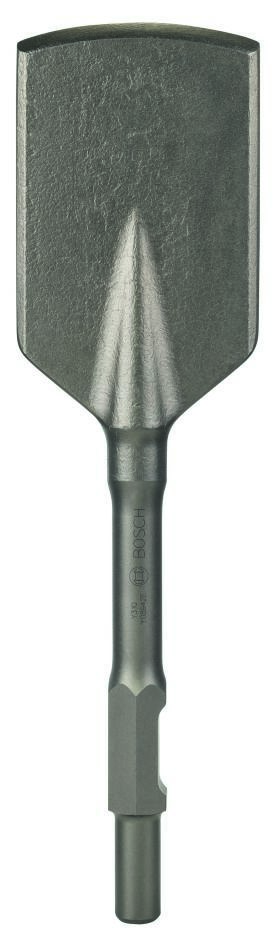 Bosch Professional Accessories 2608690114 Asphalt chisel 30mm hexagonal uptake wide 125mm
