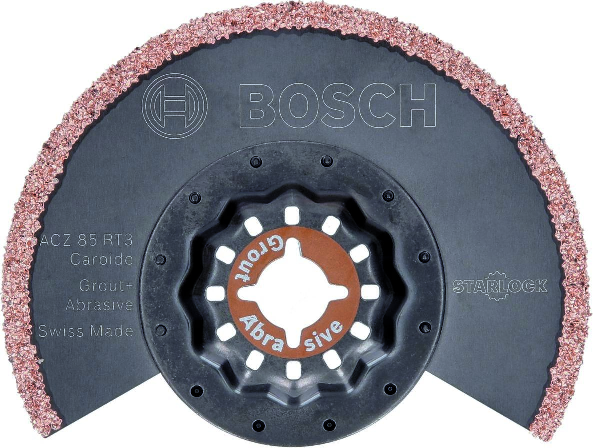 Bosch Professional Accessories 2609256952 Starlock Carbide-RIFF Segment saw blade ø 85mm