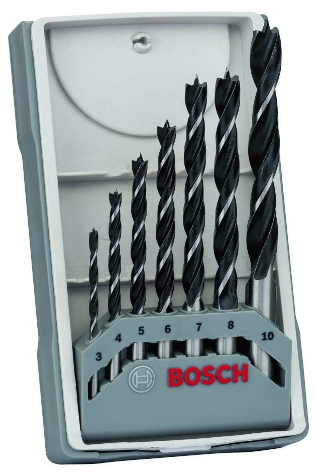 Bosch Professional Accessories 2607017034 7-piece wood drill set 3,4,5,6,7,8,10