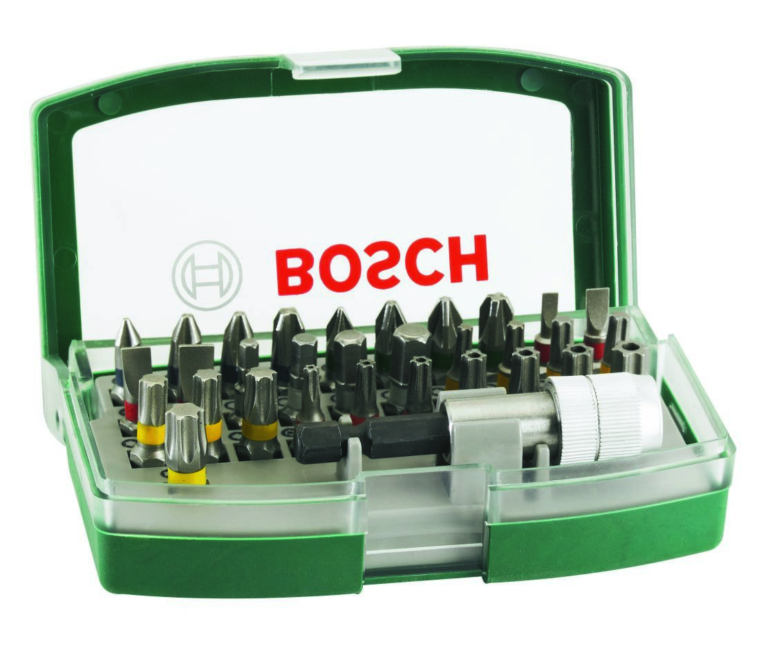 Bosch Professional Accessories 2607017063 Color-coded screw bit set 32-piece