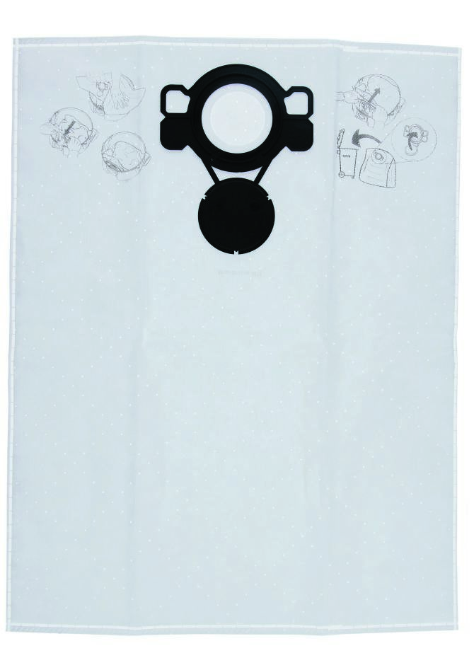 Bosch Professional Accessories 2605411229 Filter Fabric bag 5 pieces GAS20