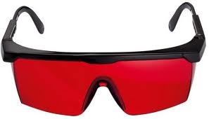 Bosch Professional Accessories 1608M0005B Laser viewing glasses (red)