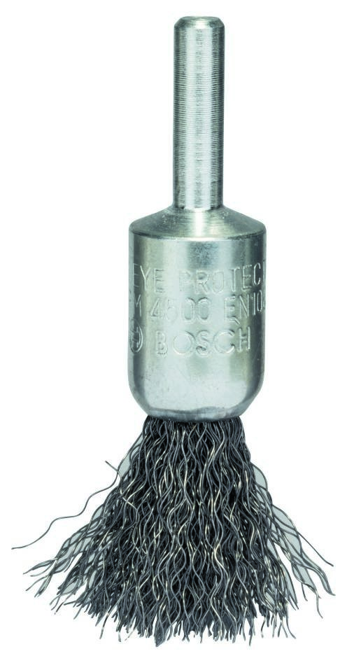 Bosch Professional Accessories 2608622114 Brush 15 mm corrugated 6 mm shaft