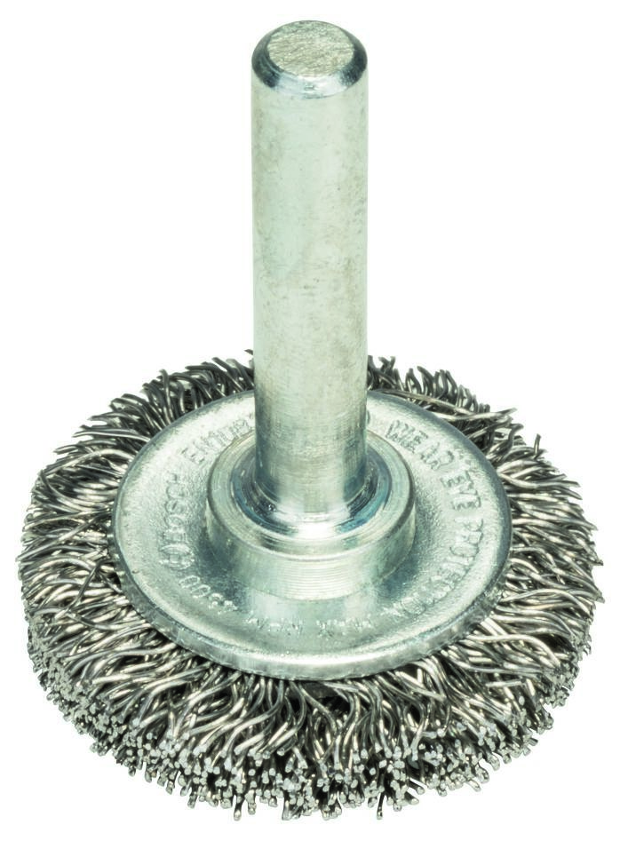 Bosch Professional Accessories 2608622119 Disc brush 30 mm corrugated 6 mm shank Stainless