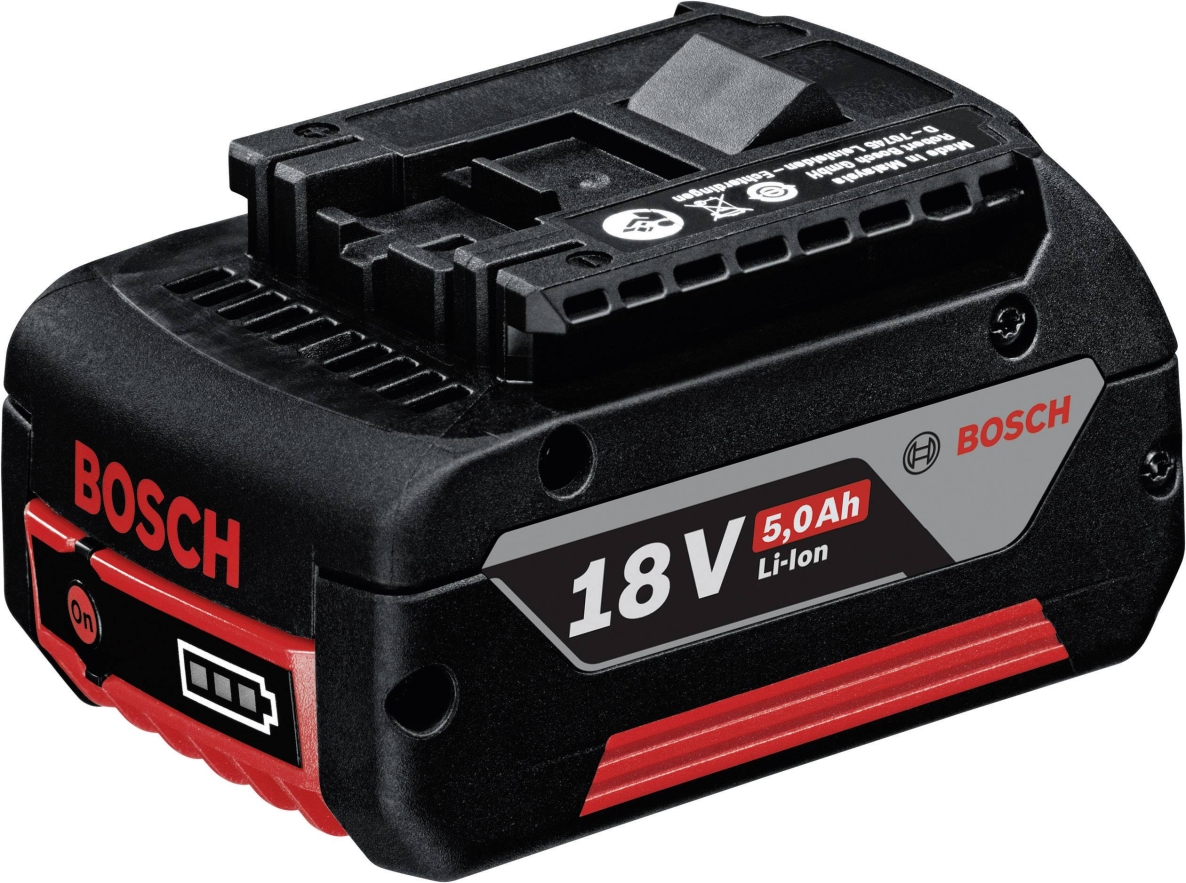 Bosch Professional Accessories 1600A002U5 Battery GBA 18 Volt 5.0 Ah M-C Professional