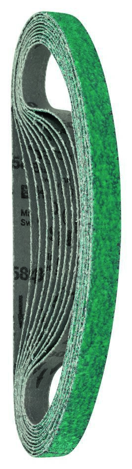 Bosch Professional Accessories 2608608Y46 Abrasive paper Y580 K40 10 belts 13x457mm Inox