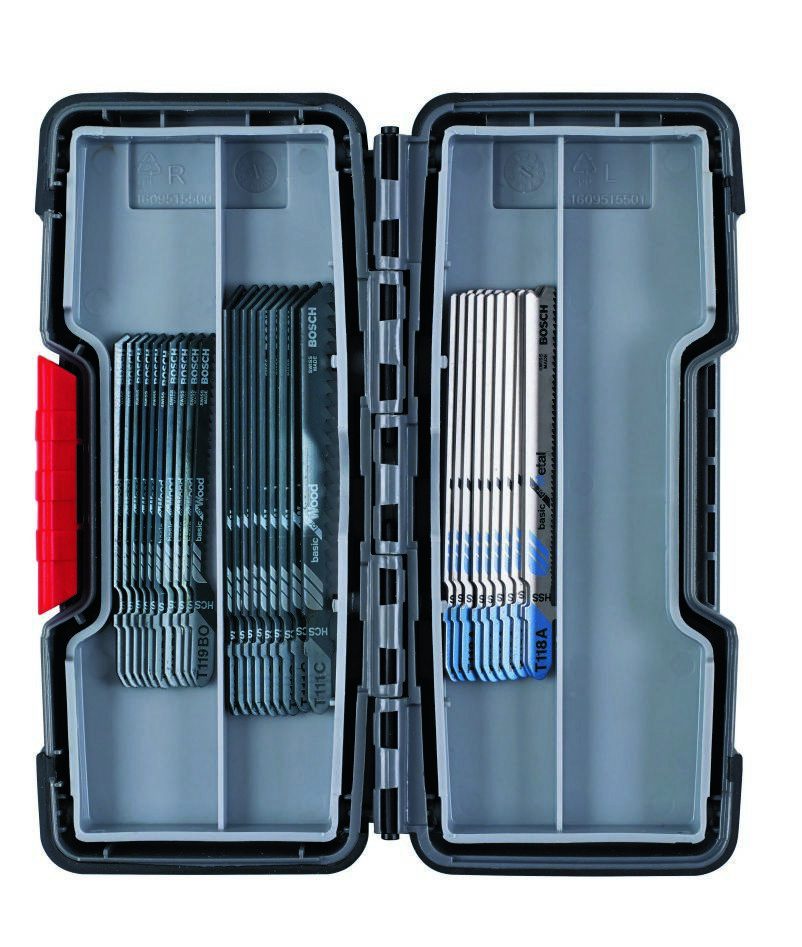Bosch Professional Accessories 2607010903 30-part jigsaw set for Wood and Metal T 119 BO (10x); T 111 C (10x); T 118 A (10x)