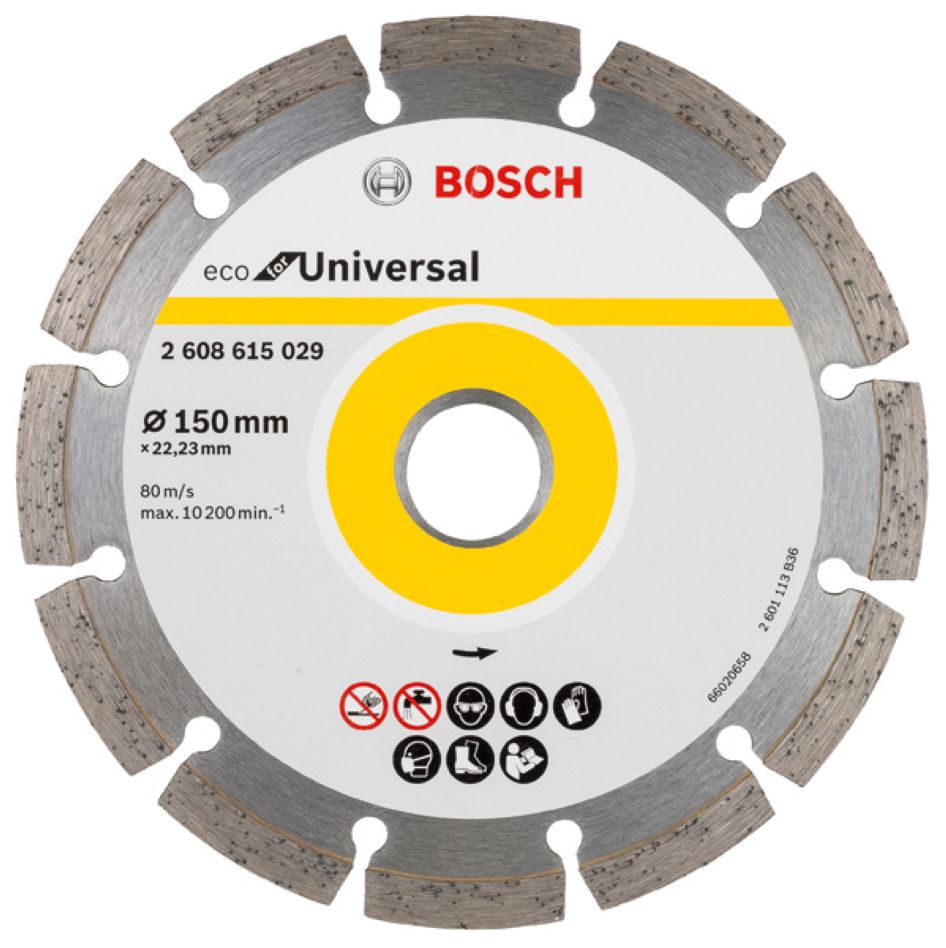 Bosch Professional Accessories 2608615029 Diamond disc Universal Bosch Line 150x22.23x2.1x7