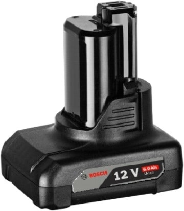 Bosch Professional Accessories 1600A00X7H Battery GBA 12 V 6.0 Ah Professional