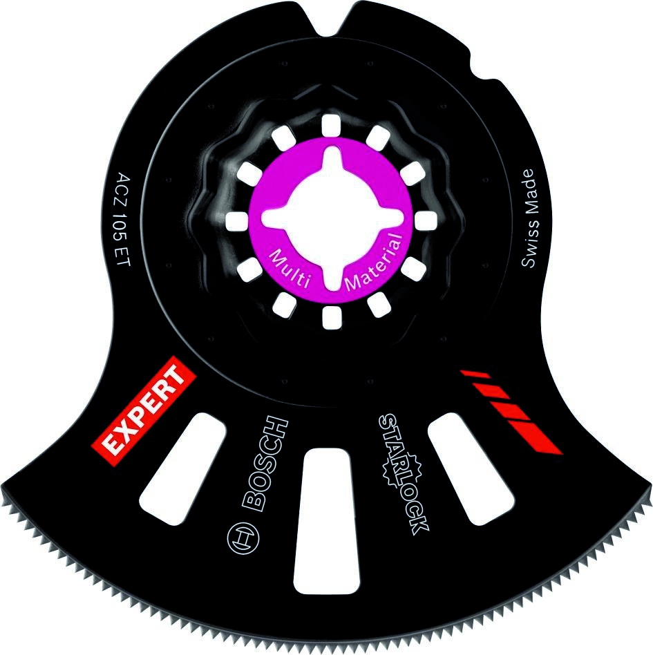 Bosch Professional Accessories 2608664207 Expert MultiMaterial Segment Blade ACZ 105 ET multi-tool saw blade 5 piece