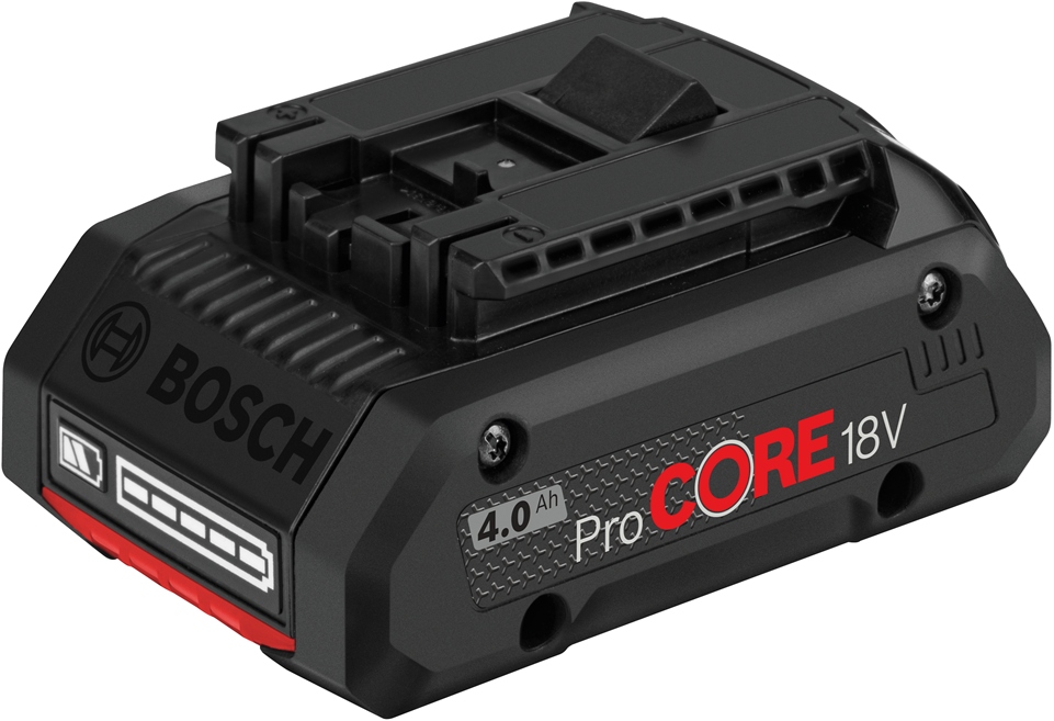 Bosch Professional Accessories 1600A016GB ProCORE18V 4.0 Ah Professional Battery 18V 4.0Ah Li-Ion