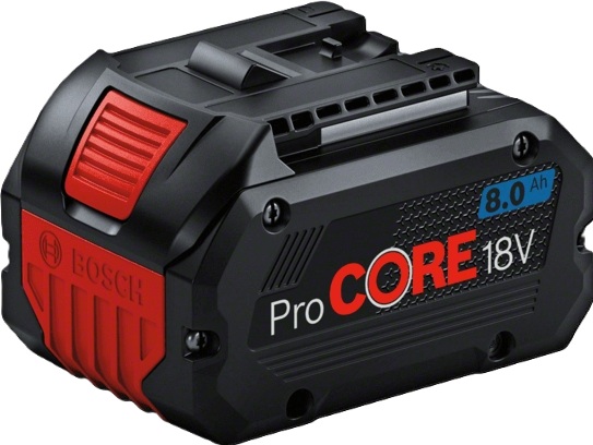 Bosch Professional Accessories 1600A016GK ProCORE18V 8.0 Ah Battery 18V 8.0Ah Li-Ion