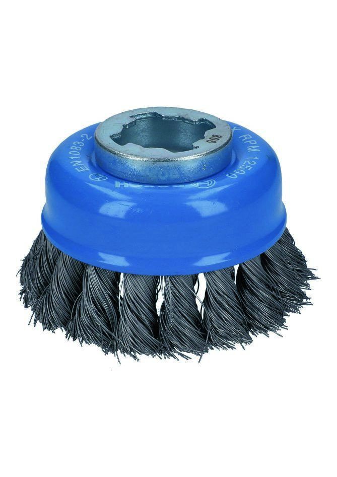 Bosch Professional Accessories 2608620726 X-LOCK Cup Brush Heavy for Metal 75 mm twisted wire steel