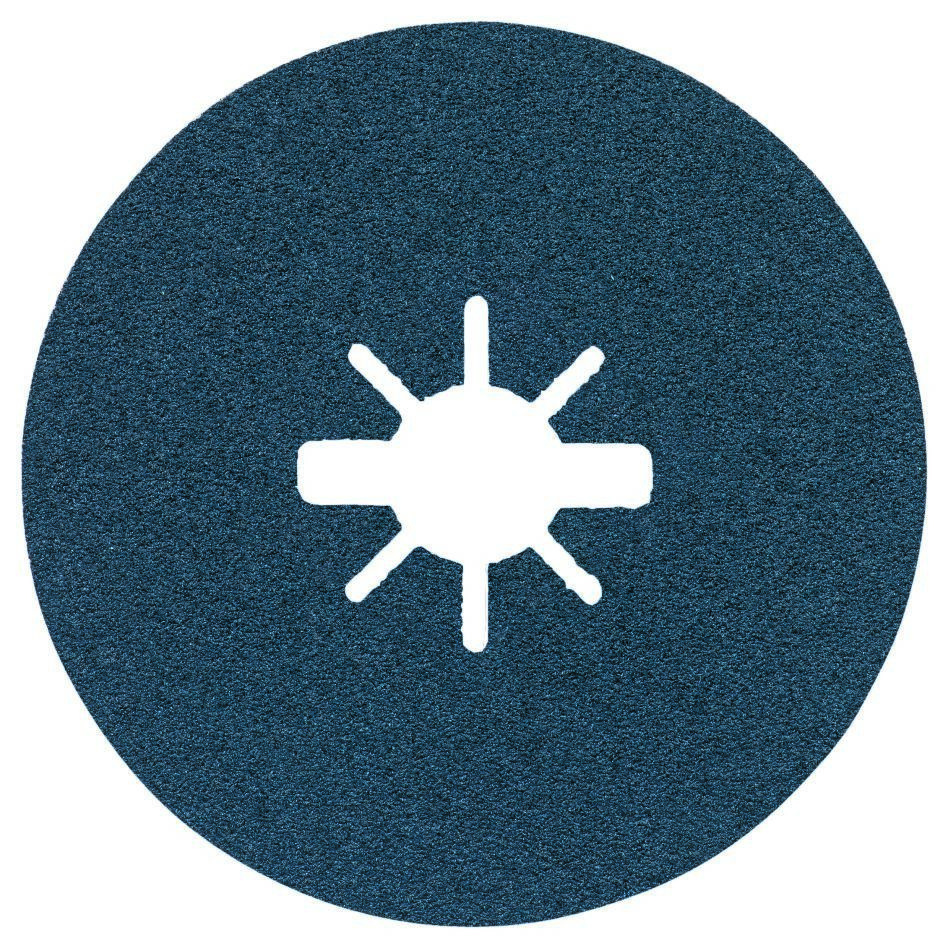 Bosch Professional Accessories 2608619155 X-LOCK Fibrous sanding disc Best for Metal 115 mm K60