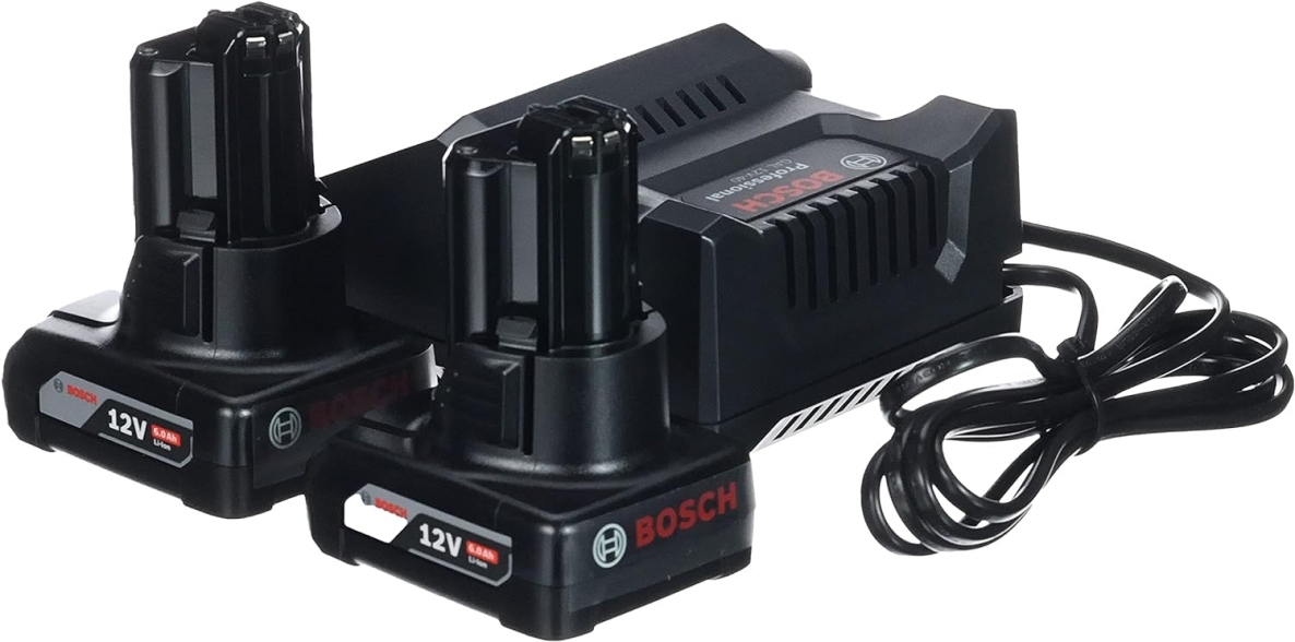 Bosch Professional Accessories 1600A01B20 Starter set 2 x GBA 12 V 6.0 Ah GAL 12V-40 Professional