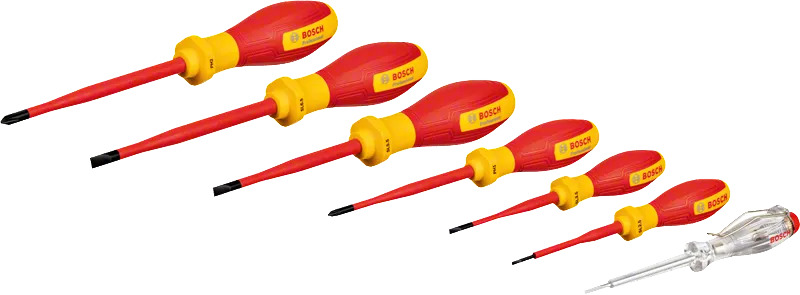 Bosch Professional Accessories 1600A02NF7 Screwdriver set VDE 7-piece
