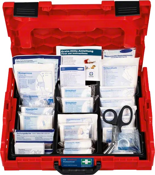 Bosch Professional Accessories 1600A02X2R First aid kit Professional in L-BOXX