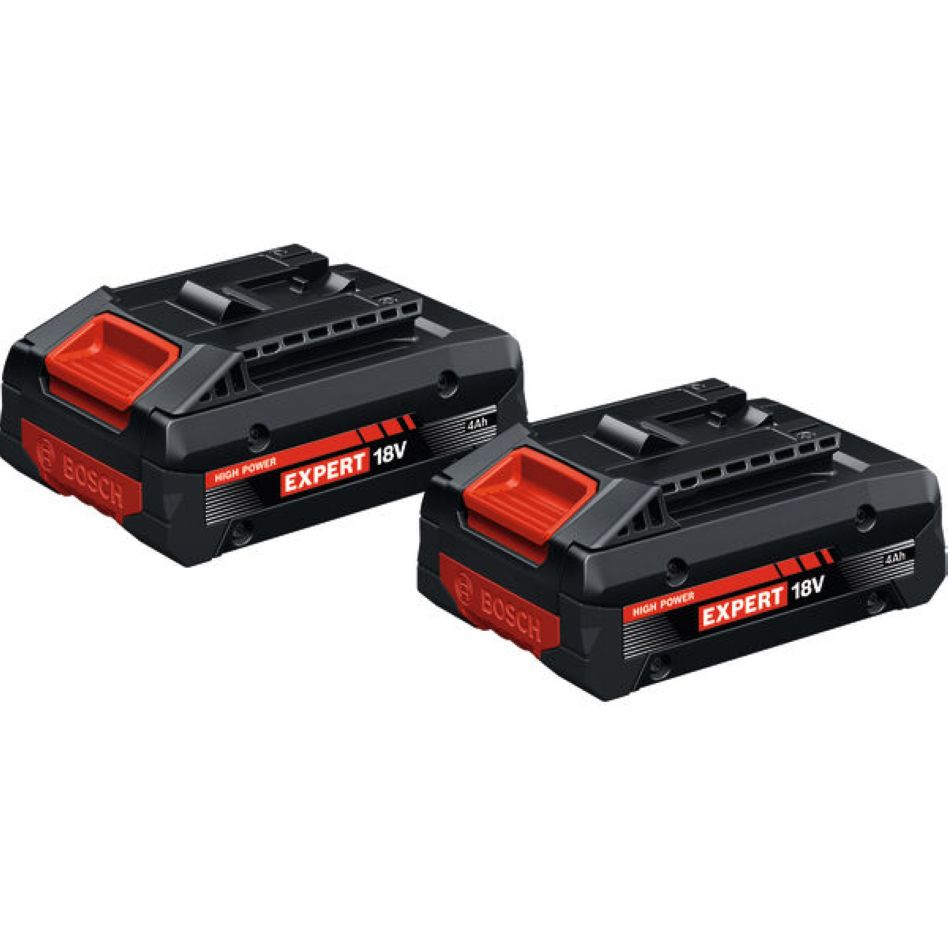 Bosch Professional Accessories 1600A03738 EXBA18V-40 Accu Battery Set 2x EXBA18V-40 in box