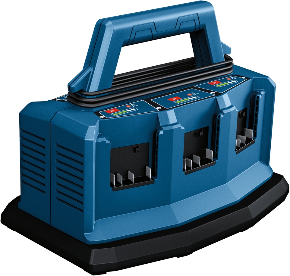 Bosch Professional Accessories 1600A01U9L GAL 18V6-80 Professional Charger 14.4 - 18V for 6 batteries