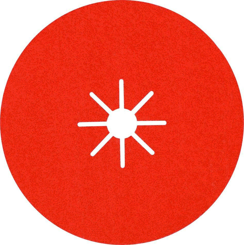 Bosch Professional Accessories 2608621829 Expert R782 Ceramic prismatic fibre disc 180 mm, 22,23 mm, K60