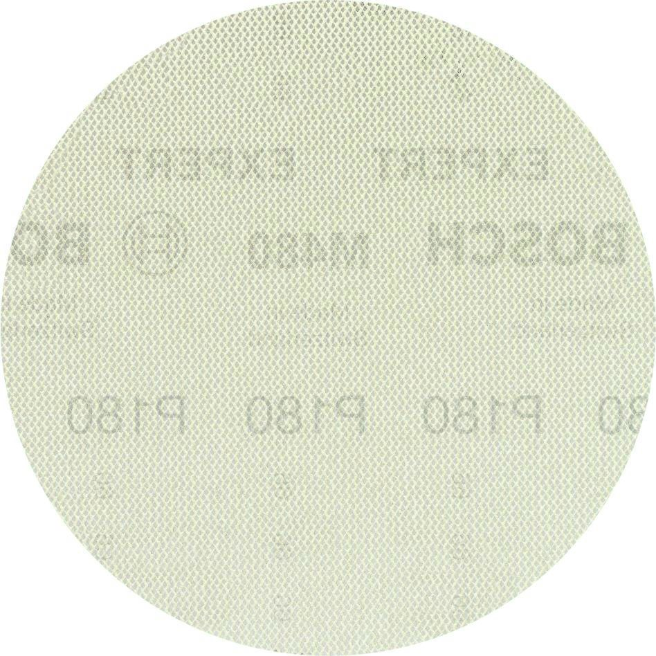 Bosch Professional Accessories 2608900702 Expert M480 sanding net for random orbit sanders 150 mm, K180 50 -pcs