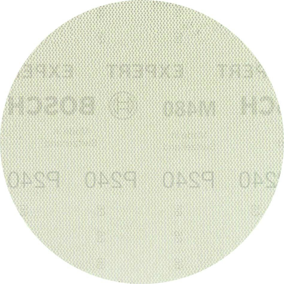 Bosch Professional Accessories 2608900704 Expert M480 sanding net for random orbit sanders 150 mm, K240 50 -pcs