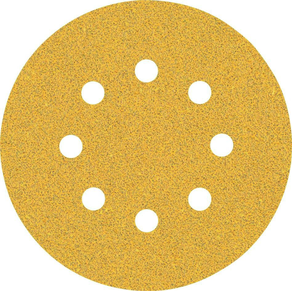 Bosch Professional Accessories 2608900804 Expert C470 abrasive paper with 8 holes for random orbit sanders 125 mm, K60 5 pieces