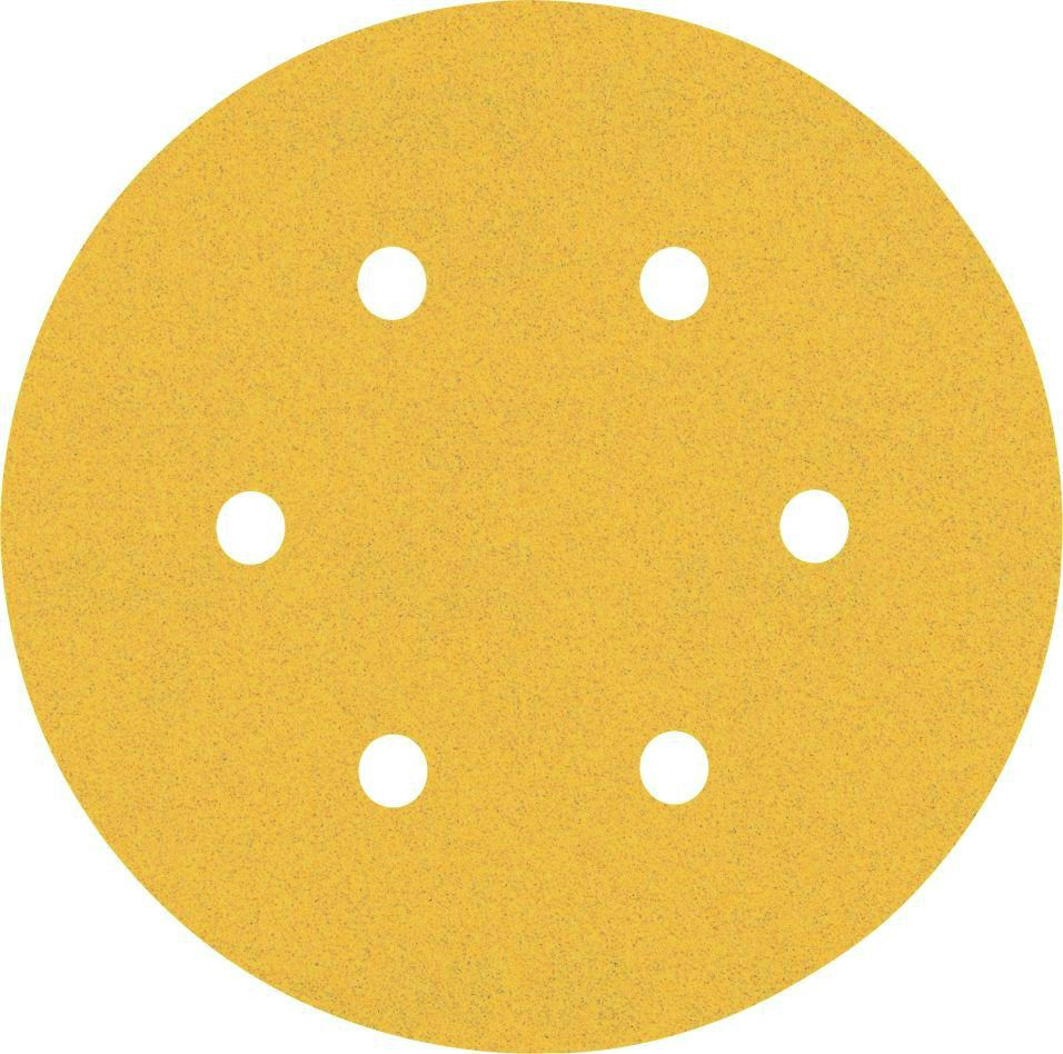 Bosch Professional Accessories 2608900822 Expert C470 Sandpaper set for random orbit sanders 150 mm, 6 holes, K60/120/240 6-parts